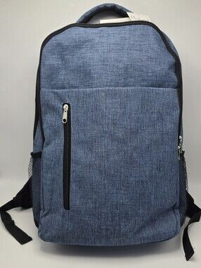 Hybrid Green Label Unisex Backpack With Cushioned Straps Color Blue